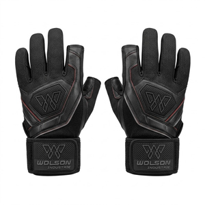 Guantes de Levantamiento de Pesas de Alto Rendimiento, Transpirables, con Agarre Elástico, Accesorio de Entrenamiento para Gimnasio - Product Image 1