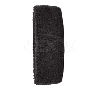 Bandeau de poignet sportif noir tricoté personnalisé, 4,5 cm de large, épais et antidérapant, pour l'exercice, le fitness, la gym et l'hiver - Product Image 5