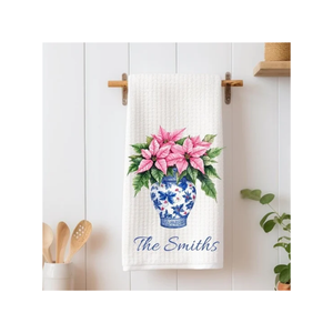 Roses tendance, motif floral, meilleure qualité, 100% coton biologique certifié GOTS, brodé, séchage rapide, carré, lavable en machine, personnalisé - Product Image 4