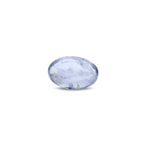 Saphir bleu ovale de 4 carats de qualité supérieure, pierre précieuse pour bijoux fins - Product Image 2