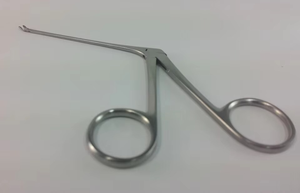 Micro-pince auriculaire ovale de qualité supérieure, 3 pouces, en acier inoxydable de haute qualité, réutilisable, pour ORL, chirurgie et usage médical, certifiée CE ISO - Product Image 2