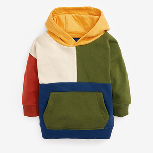 Chándal con Capucha de Forro Polar Gris Claro para Niños, Personalizado, Cortavientos, Mezcla de Algodón Suave, Unisex, Ropa Deportiva con Logotipo Personalizado - Product Image 2