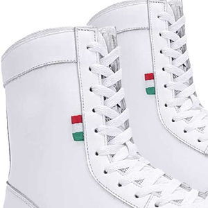 Chaussures de boxe personnalisées tendance avec logo, couleur unie, pour usage extérieur, nouveau design élégant, respirantes, OEM - Product Image 5