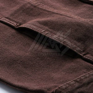 Prix d'usine, nouvelle arrivée, veste en jean pour homme à manches longues, veste en jean pour homme personnalisée en gros - Product Image 6