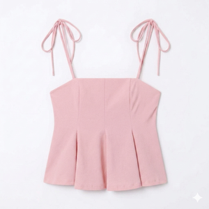 Camiseta sin mangas personalizada con tirantes finos, top de verano ligero y moderno, servicio OEM para mujer, color sólido. - Product Image 1