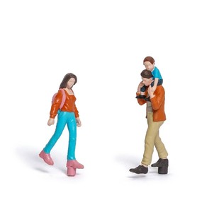 FACTORY Miniature Accessories Resin Dollhouse Figurines CAMPER - Product Image 5