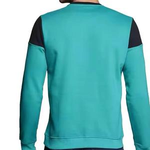 Sudaderas de Cuello Redondo para Hombre, 100% Algodón, Forro Polar Grueso, Invierno, Diseño Personalizado, Estampado Sólido, Logotipo Bordado - Product Image 4