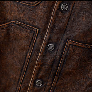 Chaleco de Cuero para Hombre, Nuevo Diseño, Chaleco de Cuero Premium para Club, Chaleco de Cuero Táctico Resistente para Motociclistas - Product Image 6