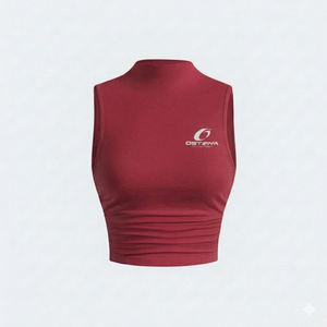 Ostriya Intl Último Estilo, Camiseta sin Mangas de Lona Tejida para Mujer, de Secado Rápido, Transpirable y Antiencogimiento, Colección de Verano, Ropa Deportiva Informal - Product Image 4