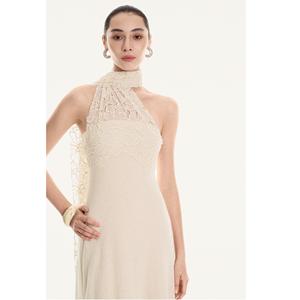 Nouvelles robes tendance pour femmes, robes décontractées de luxe CORINNE ELEGANT LACE DRESS, robe élégante sans manches pour femmes, vente en gros chez WhiteAnt - Product Image 5