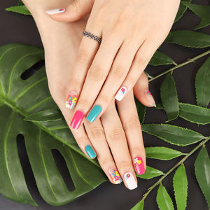 Bandes de Gel pour ongles, motif de fleurs, meilleure vente, autocollants pour ongles, facile, Salon, haute qualité, fabriqué en corée, article de mode, décoration - Product Image 4