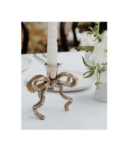 Elegant Rustic Metal Candle <b>Holder</b> Premium Handmade Design For Romantic Events And Luxury Dining Space Decorations - Product Image 1