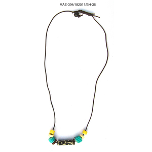 Collier de perles en os artisanal indien, bijoux ethniques contemporains élégants, accessoire de mode pour fêtes et mariages, prix de gros - Product Image 2