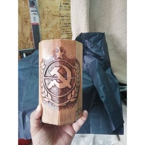 Vaso de Madera Resistente Hecho a Mano para un Uso Duradero - Product Image 1