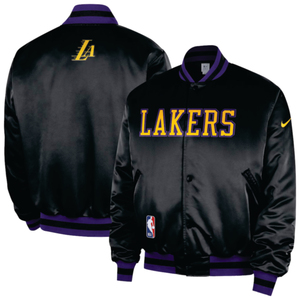 Vestes en laine/polyester personnalisées unisexes pour adultes BLACK LAND INDUSTRIES, avec logo brodé LAKERS sur le devant, pour l'hiver - Product Image 4