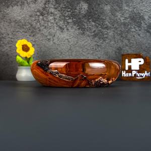 Bol à salade de fruits jetable en résine classique polie transparente pour la décoration de fête et de la maison, personnalisation disponible, nouveau design disponible - Product Image 6