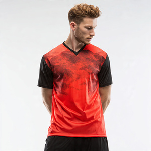 Wholesale Football Shirts Soccer Training Wear Sublimation Jersey Tops Men's Sportswear Sublimated Custom Football Shirt - Product Image 1