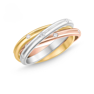 18k Gold Filled Plated D Color Round <b>Cushion</b> Lab Grown Diamond Fine <b>Ring</b> Filled Diamond Enhancement Unisex Anniversary Gift Band - Product Image 3