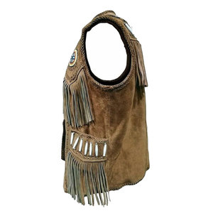 Chaleco de cuero ajustado para mujer, colección de invierno, informal, transpirable, tallas grandes, con logo personalizado, chaleco de cuero de alta calidad en oferta - Product Image 3