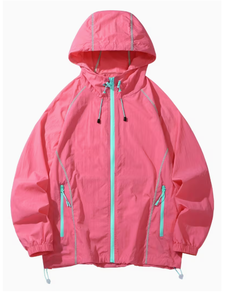 Women Premium Polyester Two Piece Short Set Soft Comfortable Casual Hooded Breathable Daily Wear Lightweight Summer Outfit - Product Image 3