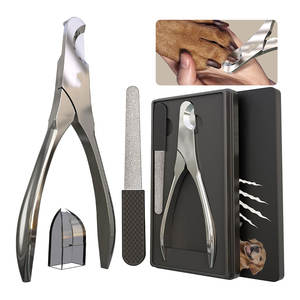 Cortauñas de Acero Inoxidable Especial para Perros, Estilo Resorte, Mango Ergonómico, Instrumento Veterinario, Tijeras para Uñas de Mascotas, Cortauñas para Animales, Perros - Product Image 1