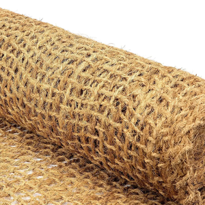 Tapis rectangulaire de haute qualité à thème naturel, décoratif, en COIR GEOTEX, design traditionnel, multifonctionnel, pour usage intérieur, fabriqué à la machine, Jucor - Product Image 1