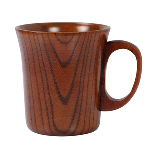 Mug en bois artisanal indien écologique - Design personnalisable avec logo, style classique pour la maison, meilleur cadeau, décoration de table, multi-usages - Product Image 5