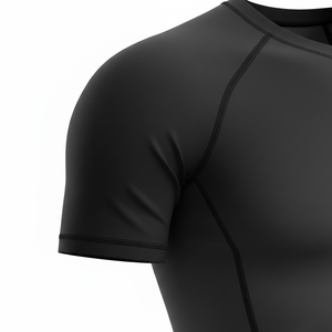 เสื้อรัดกล้ามพิมพ์ลายตามสั่ง ผู้ผลิต OEM รับผลิตแบรนด์ส่วนตัว เสื้อซับลิเมชั่นสำหรับกีฬา MMA BJJ ฝึกซ้อมกีฬาต่อสู้สำหรับผู้ชาย - Product Image 5