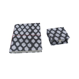 Beautiful Floral Printed Cover With Handmade <b>Paper</b> Diaries & memo <b>pad</b> set Journal Notebook for School Travelling & Gifting Diary - Product Image 1