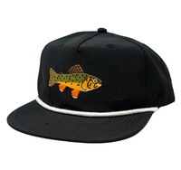Casquettes Snapback avec logo brodé 2D, visière personnalisée en corde, 5 panneaux, 1 couleur, performance sportive, fête, unisexe, Vietnam
