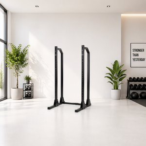 อุปกรณ์ออกกำลังกาย Qli Fitness รุ่น QSPX2 แร็คพาวเวอร์สำหรับยิมเชิงพาณิชย์ แข็งแรง ทนทาน พับเก็บได้ โครงเหล็กสแตนเลส แร็คสควอทแบบติดผนังครึ่งตัว - Product Image 1