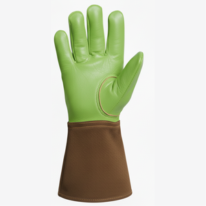 Gants de soudage longs et résistants en cuir de vachette pour hommes – Protection des mains au travail - Product Image 3