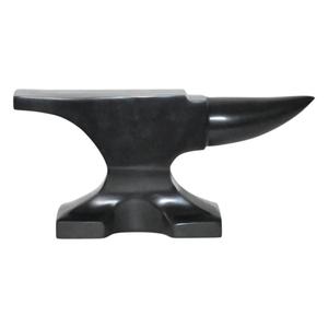 Enclume de forgeron artisanale en aluminium moulé forgé, finition noire, avec logo d'atelier, pour usage professionnel - Product Image 1