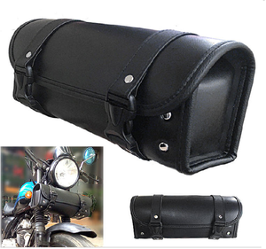 Black Leather <b>Tool</b> Roll Bag Custom Universal <b>Waterproof</b> Motorcycle Side <b>Box</b> Saddlebags for Motorcycle 2026 - Product Image 6