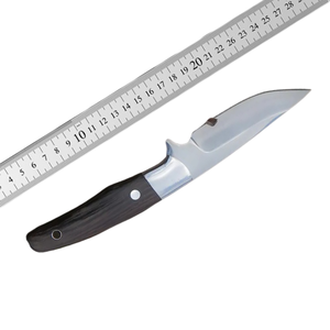 Premium Stainless Steel Fixed Blade Hunting/Skinning/Camping Knife <b>Leather</b> Sheath 58HRC Hardness Customizable Options USA Europe - Product Image 6