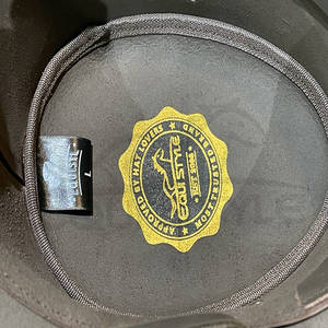 Sombrero de Vaquero de Ante Beige Claro Unisex, Estilo Country, Cuero Desgastado, Sombreros Australianos con Banda Trenzada, Sombreros de Vaquero al por Mayor - Product Image 6