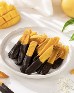 Bâtonnets de mangue vietnamienne les plus vendus 2026 enrobés de chocolat noir 65% cacao - Product Image 2