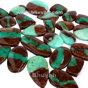 หินคริสโซเพรสธรรมชาติทรงก้อนสำหรับทำเครื่องประดับ หินอัญมณีที่สมบูรณ์แบบสำหรับงานศิลปะ ลายธรรมชาติ - Product Image 4