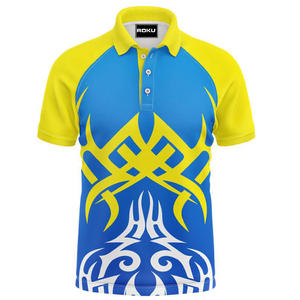 Venta al por mayor sublimación personalizada para Polos OEM/ODM impresión ropa deportiva para hombres y mujeres Jersey tela - Product Image 1