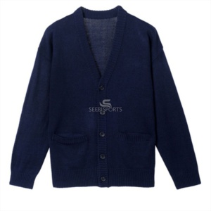 Manteau pull tricoté à manches longues pour homme, fait à la main, collection automne et hiver Offre Spéciale - Product Image 1