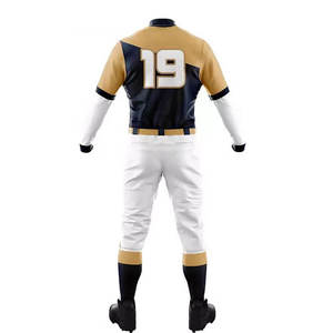 Uniforme de baseball classique, maillot de baseball vintage, kit de baseball de ligue professionnelle, uniforme Elite Diamond, ensemble de baseball Home Run, uniforme OEM - Product Image 2