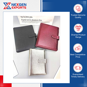 Agenda Magnética de Piel Sintética de Hojas Sueltas de Excelente Calidad, Oferta de Distribuidor con la Mejor Calificación, para Uso en Oficina y Negocios - Product Image 5