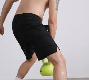 Summer Swimming Boardshorts Beach Short Pant Double <b>Layer</b> Quick Dry Running Shorts Casual Sports Workout Gym Shorts for Men - Product Image 2