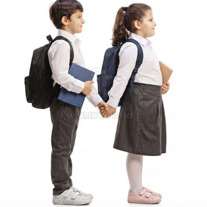 Conjunto de Uniforme Escolar JACOMO APPAREL para Niños con Costuras Resistentes, Camisa Clásica y Pantalón de Algodón - Product Image 3