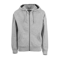 Unisex Nane Yeşili Kapüşonlu Uzun Kollu Düz Renk Örme Pamuklu Cepli Sweatshirt Nefes Alabilen Tasarım