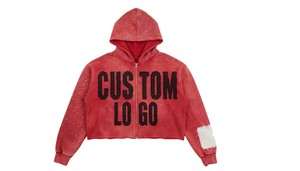 Fabricante de Sudaderas Personalizadas con Bordado Desgastado, Lavado Ácido Vintage, Lavado a la Piedra, Hombros Caídos, Corte Holgado - Product Image 3