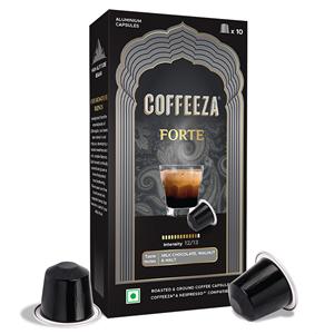 แคปซูลกาแฟ Coffeeza Forte ใช้ได้กับเครื่องชงกาแฟ Nespresso Original Line - Product Image 1