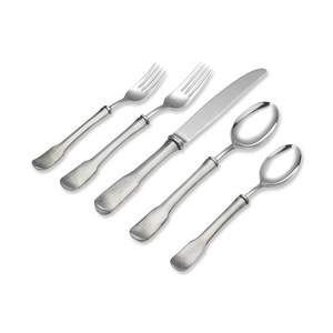 Magasinez pour la vaisselle à la main Royal Silver Set de couverts en acier inoxydable pour restaurant fête de mariage et hôtel - Product Image 5
