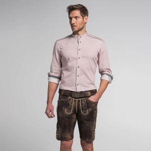 Shorts traditionnels bavarois pour hommes, 100% polyester satiné, imperméables, décontractés et élégants, écologiques, pour l'Oktoberfest allemand - Product Image 1