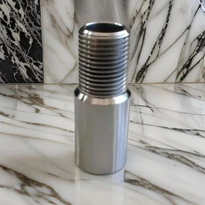 Premium CP Brass Extension Nipples 1 Inch Threaded Pipe Fitting For Plumbing Electrical Connection Durable Leak Proof Industrial - Product Image 2